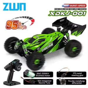 Professional 95KM/H 4WD RC Cars 3S Racing Car 1/14 Brushless High Speed Competitive Drift Remote Control Toys vs Wltoys 144010