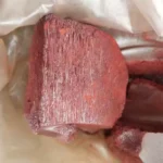 Pure Cinnabar Block Grain Lucky Bag Bottle God Sand Town House Color This Year Men and Women Painting Natural Raw Stone Ore Hgs