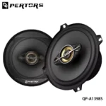 Q-PERTORS 4-way Coaxial Car Audio Speakers Maximum Power 450W 5-1/4 Inch round One Pair for Front Door Speakers