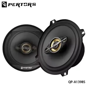 Q-PERTORS 4-way Coaxial Car Audio Speakers Maximum Power 450W 5-1/4 Inch round One Pair for Front Door Speakers