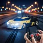 RC Car 2.4G 4CH Remote Control 1:18 With Led Light Sports Cars High Speed Radio Drift Vehicle Racing Boys Girls Toy For Children