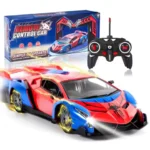 RC Supercar 2.4GHz Remote Control, Spider-themed Racing Toy, Rechargeable Battery, Best Gift for Boys