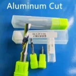 RU 10pcs Single Flute Aluminium Milling Cutter