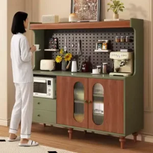 Rustic Wooden Living Room Cabinets Classic Large China Tall Living Room Cabinets Corner Narrow Mueble Salon Furniture Home