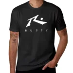 Rusty- Colossal Best Seller Merch T-Shirt Plain Blouse Summer Tops Kawaii Clothes Slim Fit T Shirts for Men Clothing Summer Tees