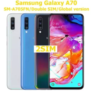 Samsung Galaxy A70 Smart Android Phone Global Edition 2SIM 6.7-inch Facial Fingerprint Unlock NFC 32MP 4500mAh Original Unlock
