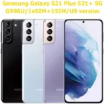 Samsung Galaxy S21 Plus S21+5G Smart Android Phone 6.7-inch Samsung Smartphone 4800mAh 25W 64MP NFC US Version UnlocksSnapdragon