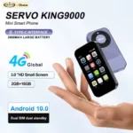 SERVO KING9000 Mini Pocket Android Smartphone Dual SIM 4G LTE RAM 2GB ROM 16GB Play Store WiFi 3.0" Display Small Smart Phones