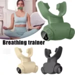 Silicone Respiratory Trainer Lung Ventilator Fitness Equipment High-altitude Respiratory Training Tools for Exercise
