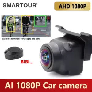 Smartour AHD 1080P AI Smart Intelligent Tracking Recognition Car Rear View Parking Camera Pedestrian/Vehicle Detection Reversing