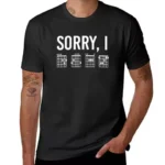 Sorry I DGAF Funny Guitar Chords Hidden Message Funny Guitar Music Gifts T-Shirt Cute Tops Plain T Shirts Men Clothing Top Tees