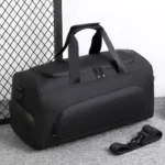 Sports Gym Bag, Large Capacity Handbag,Portable Travel Duffel Bag, Multi-compartment with Shoes Storage,Perfect for Vacation,Gym