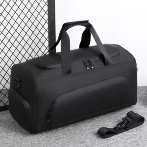 Sports Gym Bag, Large Capacity Handbag,Portable Travel Duffel Bag, Multi-compartment with Shoes Storage,Perfect for Vacation,Gym