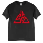 Summer Mens T Shirt Herren Vasco Rossi Kein Gefahr F&uumlr Sie Druck Rot Musik Pure Unisex T-shirt Teenagers Cool Casual Top Tee