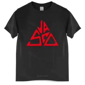 Summer Mens T Shirt Herren Vasco Rossi Kein Gefahr F&uumlr Sie Druck Rot Musik Pure Unisex T-shirt Teenagers Cool Casual Top Tee