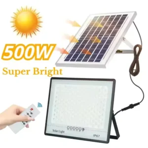 Super Bright Solar Lights Outdoor IP65 Waterproof Solar Powered Wall Light&Street Light Security Lamp for Garden Yard Patio Path