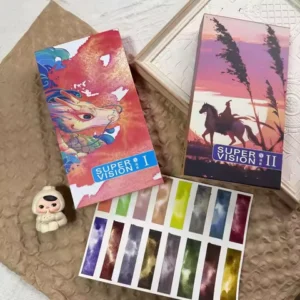 Super Vision Layered Watercolor Paint Tube Set 8ml 16 Colors Master Mineral Water Color for Artist Painting Art Suppliers