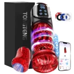 Telescopic Rotation Masturbator Cup Vagina Masturbation Blowjob Adults Sex Toys for Men Male Piston Automatic Mastubator