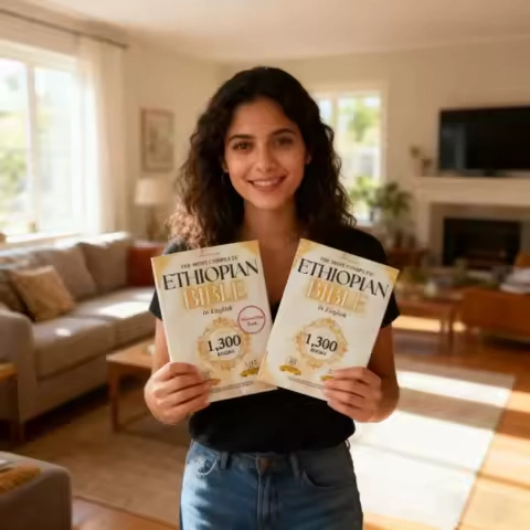 THE COMPLETE ETHIOPIAN BIBLE in English 88 Scriptures: including Missing Apocrypha of Enoch Jubilees(Divided into two volumes)