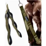 Triceps extension training rope, with a comfortable grip, suitable for long rope cable accessories