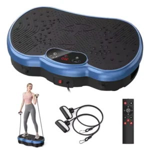 Vibration Plate Power Machine 120 Speed Levels Calorie Tracking for Home Gym Whole Body Shaker Muscle Toning Whole Body Fitness