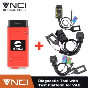 VNCI DoIP Auto Diagnostic Tool for VAG Engineer Software Support CAN FD/ DoIP with Dashboard IMMO Key Match Test Platform Cable