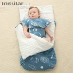 Warm Baby Stroller Sleeping Bag Fleece Prams Footmuff Infant Swaddle Wrap Envelopes For Newborns Baby Blanket 3 Colors Sleepsack