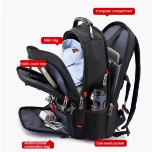 Waterproof Men's Backpack 17/20 Inch Laptop Backpacks School Travel Bag Swiss-style Large Capacity Business bagpack Male Mochila