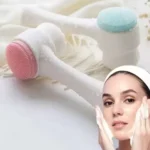 Wholesale 2/5/10PCS Double Side Facial Cleansing Brush Silicone & Soft Hair Manual Massage Facial Wash Brush Makeup Remove Tools