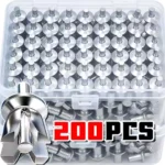 Wholesale Round Head Expansion Rivets Aluminum Alloy Piercing Knock Type Screws Fastener Hardware Hammer Drive Expansion Nails