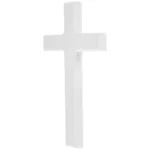 Wooden Medium Wall Cross for Living Room Bedroom Wall Hanging Decor Religious Cross Ornament Wooden Craft Desktop Ornaments