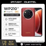 ãWorld PremiereãOUKITEL WP210 Rugged Phone - MTK 8200, 36GB 512GB, 8800mAh 45W, 6.7", 108MP NFC Android15 Smartphone WIFI/5G
