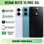 Xiaomi Redmi Note 13 Pro 5G VersÃ£o Global | Smartphone 5G , ROM Global , CÃ¢mera 200MP , Carregador 67W